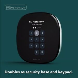 Ecobee Enhanced WiFi Heating and Cooling Touch Screen Smart-Enabled Thermostat